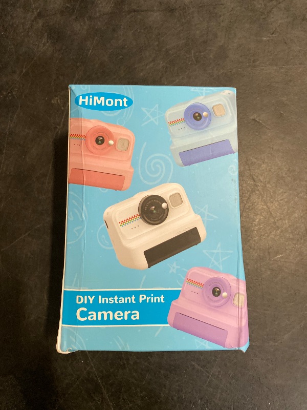 Photo 1 of HiMont Kids Instant Print Camera, 1080P HD Kids Camera Instant Print with 3 Rolls Print Paper & 32GB Card, Ideal Kids Toys Gifts for Boys & Girls Age 3-14 (Black)