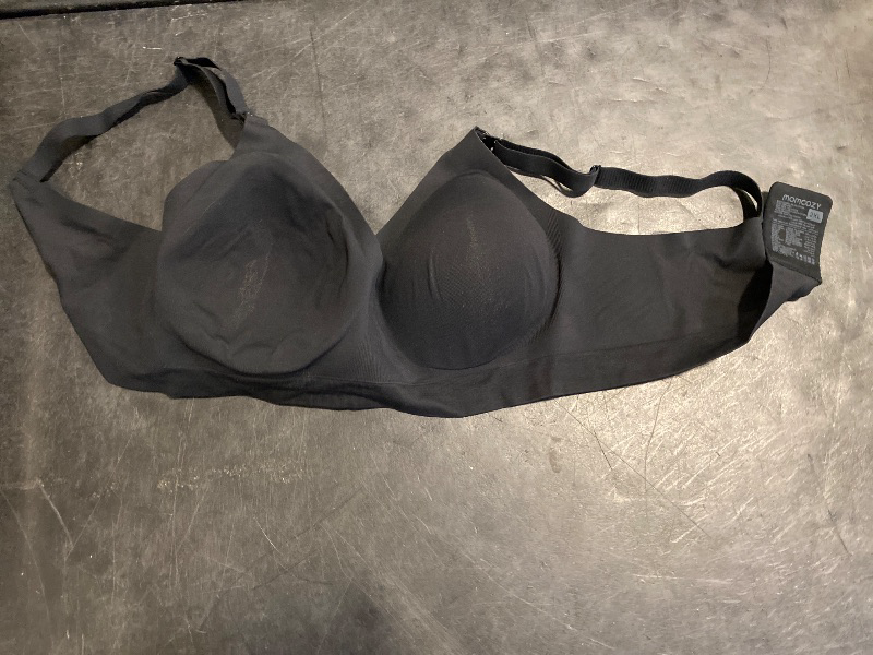Photo 1 of (2XL) Momcozy CoolFit Nursing Bras for Breastfeeding, Fixed Padding Ultra Stretch Seamless Jelly Strip Maternity Bra, XX-Large