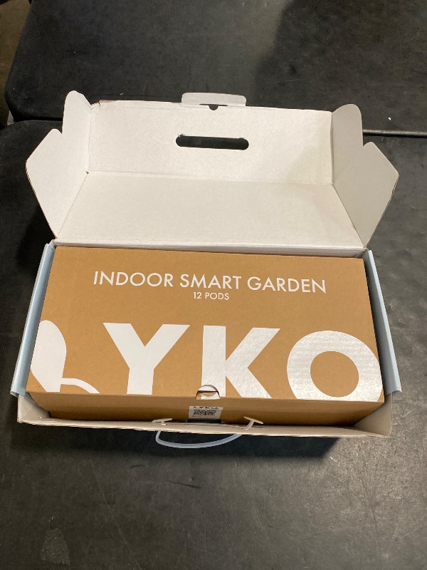 Photo 1 of LYKOCLEAN Hydroponics Growing System 12 Pods, Indoor Herb Garden with Grow Light Water Pump Automatic Timer, Smart Indoor Gardening System for Salad Lettuce, Fruit, Vegetable Plant, Grey