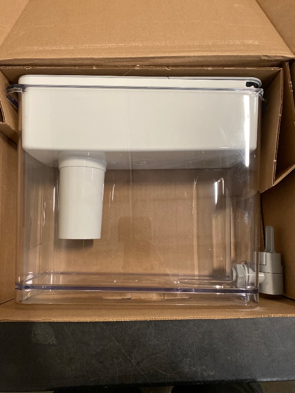 Photo 1 of Brita UltraMax Large Water Dispenser With Standard Filter, BPA-Free, Reduces Copper, Cadmium and Mercury Impurities, Lasts 2 Months or 40 Gallons, Includes 1 Filter, Kitchen Accessories, Large 27-Cup