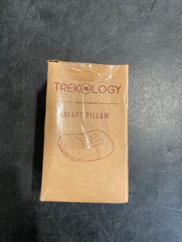 Photo 1 of TREKOLOGY Ultralight Inflatable Camping Travel Pillow - ALUFT 2.0 Compressible, Compact, Comfortable, Ergonomic Inflating Pillows for Neck & Lumbar Support While Camp, Hiking, Backpacking
