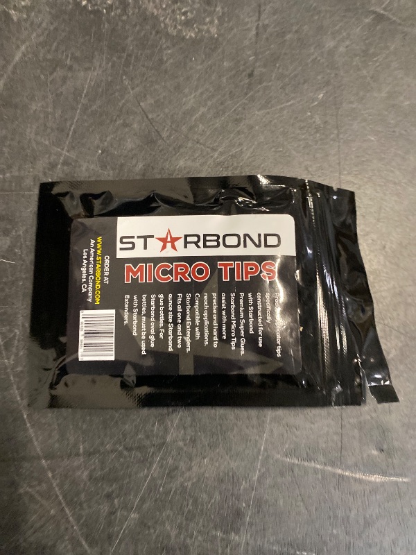 Photo 1 of Starbond CA Glue Tips - Extension Applicator Microtips for Precision - Tapered Design for More Snug Fit (50 Pieces)