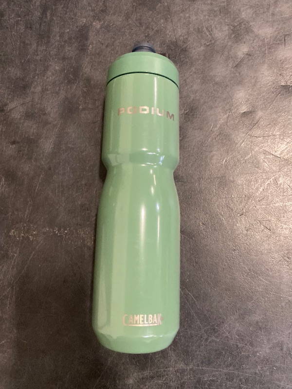 Photo 1 of CamelBak Podium Steel Insulated Stainless Steel Bike Water Bottle Moss, 22oz