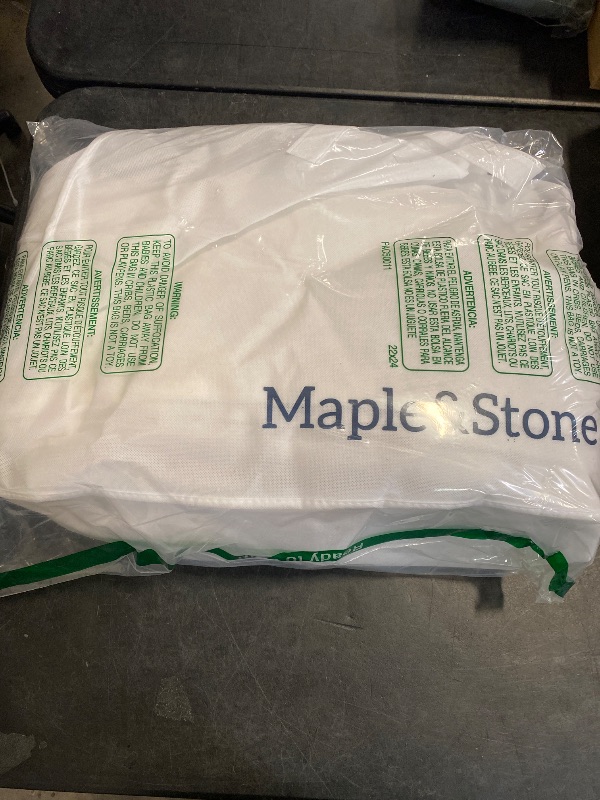 Photo 1 of Maple&Stone Twin Feather Down Comforter Lightweight White Down Duvet Insert Ultra Soft 100% Cotton Cover Fluffy Twin Comforter 68 x 90 Inches