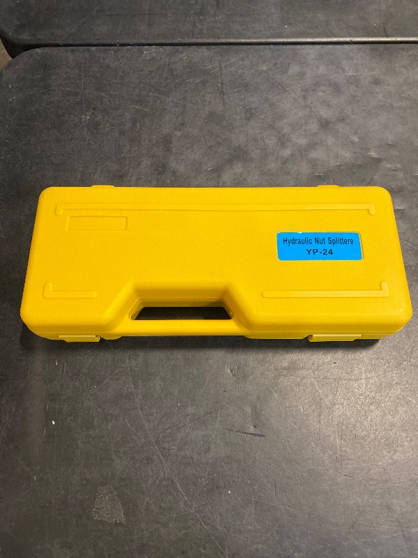 Photo 1 of sliyxtwio Hydraulic Nut Splitter Tool, Max 10t Force Suitable for Breaking & Removing Damaged Rusty Broken Heavy Duty Nut (Range: M8-M24) Independently in Hand-Power