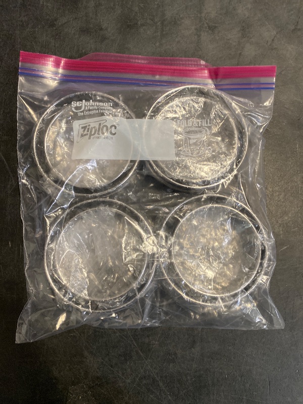 Photo 1 of 8Pack Crumpet Rings English Muffin Rings 4"+3.15"-Round Egg Rings -Stainless Steel Tart Rings-Ring for Cooking Baking-Round Metal Cooking Rings (4 inch+3.15 inch-8 pieces)