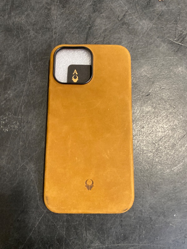 Photo 1 of DONBOLSO Leather Case Compatible with iPhone 13 Pro Max Vintage Brown | Slim Fit, Precision Crafted, Premium Phone Cover, Anti Slip, Protects Your Phone, Anti Scratch, Microfiber Lining