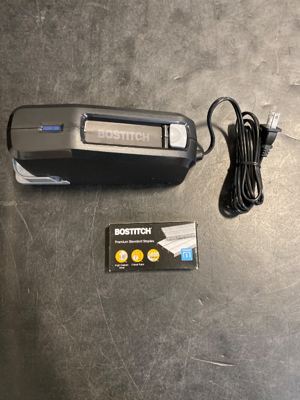 Photo 1 of Bostitch Impulse 30 Sheet Electric Stapler Value Pack - Heavy Duty, No-Jam with Trusted Warranty Guaranteed by Bostitch, Black (02638)