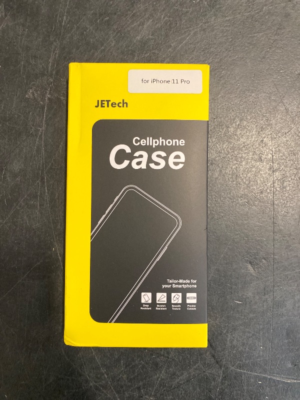 Photo 1 of JETech Matte Case for iPhone 11 Pro 5.8-Inch, Shockproof Military Grade Drop Protection, Frosted Translucent Back Phone Cover, Anti-Fingerprint (Dark Green)