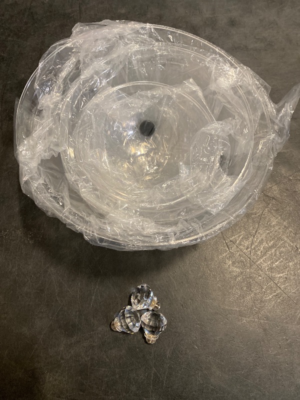 Photo 1 of Baderke 3 Pcs Smoking Cloche Dome Cover 6 8 10 Inch Transparent Cocktail Smoker Clear Dome for Gun Smoke Infuser Acrylic Cocktail Lid Accessory for Smoker Infusion Food Drink Plates Bowls and Glass