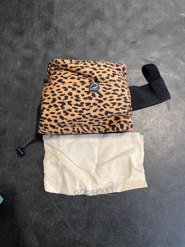 Photo 1 of GOOSEKET 365 Toddler Carrier, 100% Cotton, Lightweight, Easy-to-USE, Portable, Suitable from 6-48 Months, Supports UP to 44LBS (Brown Leopard)