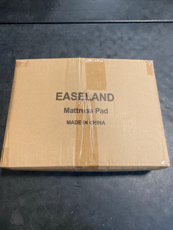 Photo 1 of EASELAND Twin XL Mattress Pad Pillow Top Quilted Fitted Mattress Cover/ Protector Extra Long Cotton Top 8-21" Deep Pocket Cooling Mattress Topper (39x80 Inches, White)