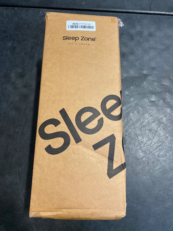Photo 1 of SLEEP ZONE Quilted Fitted Twin Mattress Pad Cover - Soft Fluffy Pillow Top Bed Mattress Topper Deep Pocket 8-21 inch, Twin