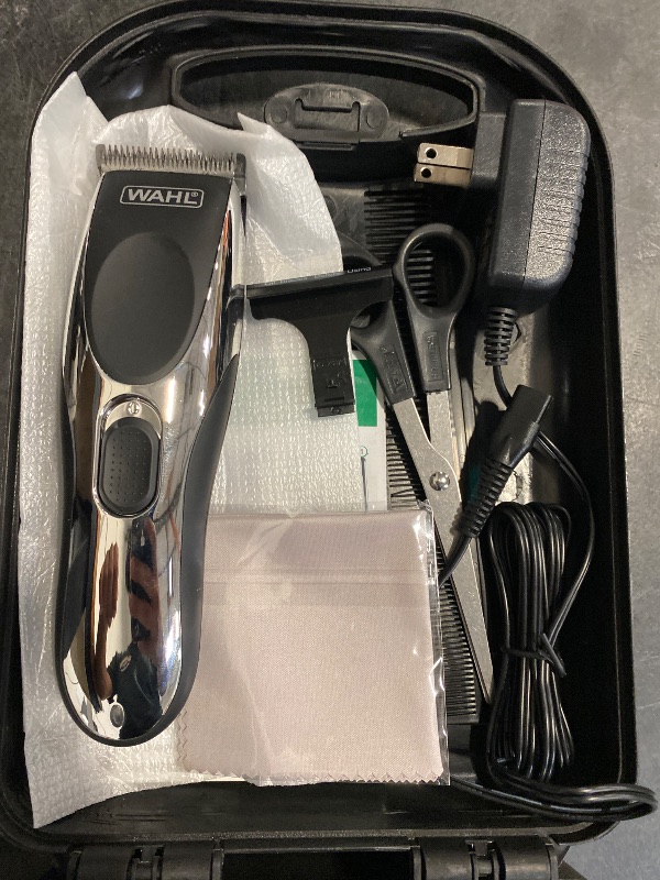 Photo 1 of Wahl Clipper Rechargeable Cord/Cordless Haircutting & Trimming Kit for Heads, Longer Beards, & All Body Grooming - Model 79434