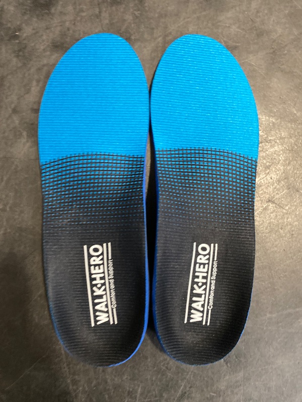 Photo 1 of Inserts Relieve Plantar Fasciitis - Flat Feet Insoles Arch Supports, Orthotic Insoles for Foot Pain Arch Pain Reduce Muscle Fatigue Absorb Shock (Mens 6-6 1/2 | Womens 8-8 1/2)