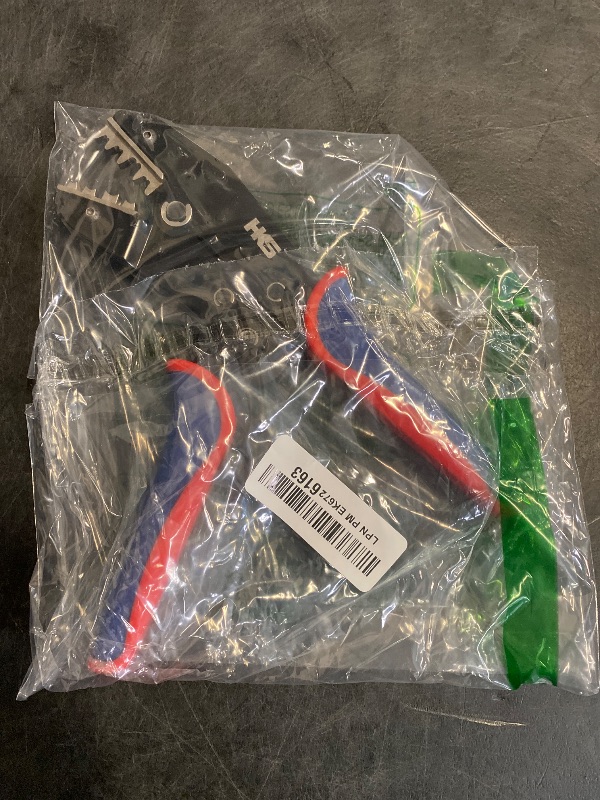 Photo 1 of HKS Crimping Tool for Solar PV Cable Connectors - Ratcheting Wire Crimpers - AWG 14-8 (2.5-10mm²) - Ratchet Terminal Crimper - Electrical Crimping Tool