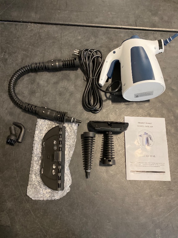 Photo 1 of Portable Deep Handheld Steam Cleaner, 230°F High-Temperature Fast Heating Multi-Purpose Steam Cleaner for All Surfaces With 9pcs Accessories, 100% Chemical-Free Steamer for Cleaning Home