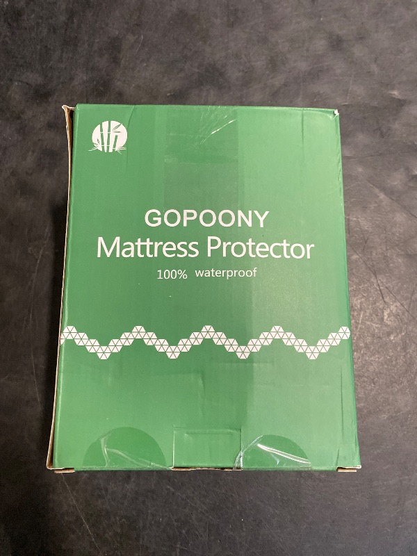 Photo 1 of Premium 100% Waterproof Mattress Protector Queen Size, Breathable Bed Cover 3D Air Fabric Cooling Mattress Pad Cover Smooth Soft Noiseless Washable, 8''-21'' Deep Pocket (White)