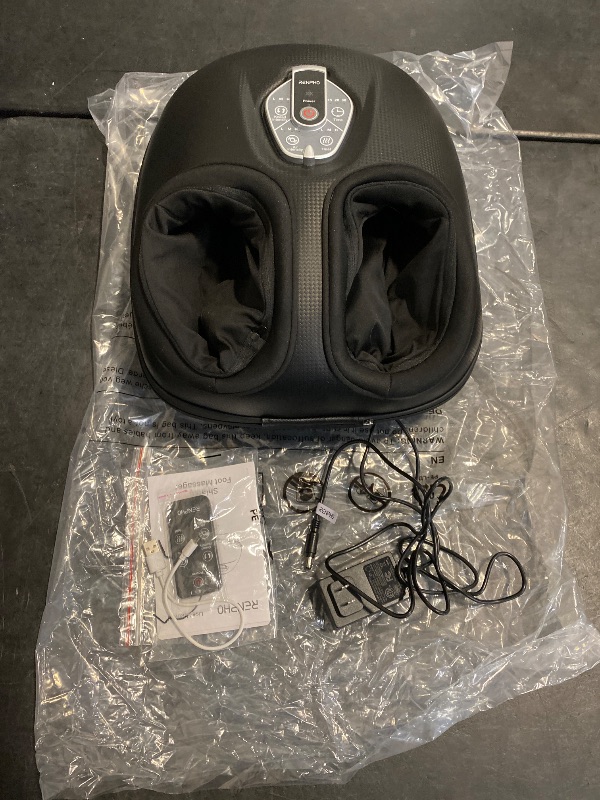 Photo 1 of RENPHO Foot Massager Machine with Heat [2025 Upgraded], Foot Massager for Plantar Fasciitis, 3 Heat Levels, Gifts for Women Mom Dad, Wireless Control, Feet Massage