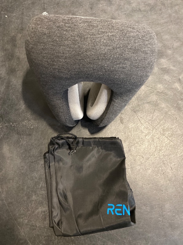 Photo 1 of RENPHO Neck Pillow Airplane for 360°Neck Support, Travel Pillow with Noise Reducing, Premium Memory Foam Travel Pillows for Airplanes, for him her
