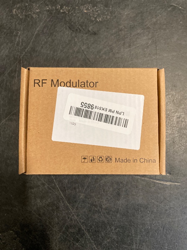 Photo 1 of HDMI to RF Modulator, VHF RF Modulator HDMI Coaxial Converter, HDM61 HDMI RF Modulator Adapter for TV NTSC Format Output, 1080P PLL Control for Home TV Game Console