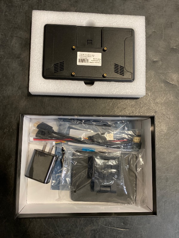 Photo 1 of ROADOM Touch Screen Monitor with Case, 7’’ Raspberry Pi Screen, IPS FHD 1024×600,Responsive and Smooth Touch,Dual Built-in Speakers,HDMI Input,Compatible with Raspberry Pi/PC/Camera/Gaming/TV
