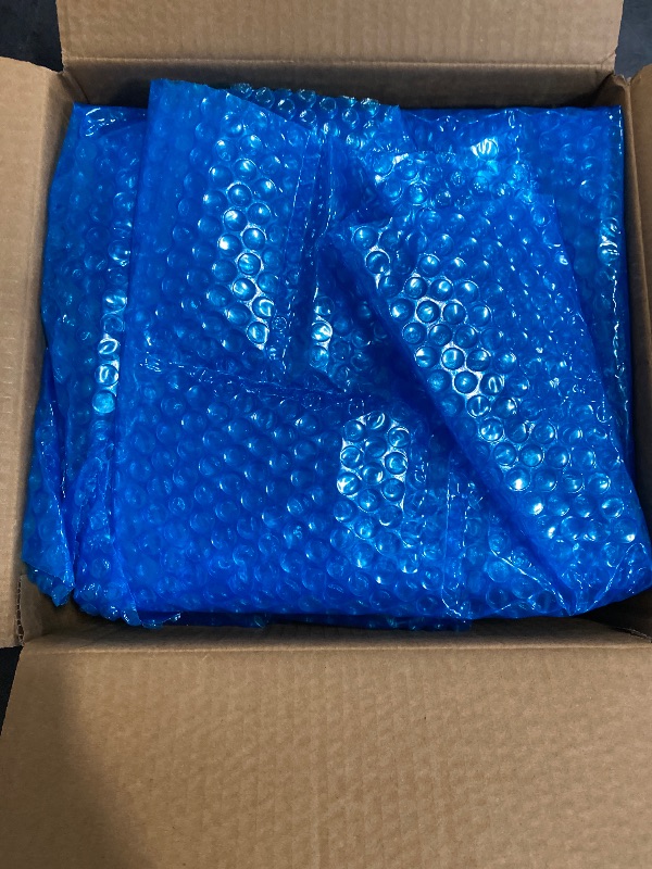 Photo 1 of Evoio Solar Pool Cover 6 ft Round for Above Ground Inground Pools Bubble Wrap Covers for Hot Tub Spa Thermal Heating, 15 Mil Circle Blue Floating Blanket for 6-24 Foot Feet Diameter Swimming Pools