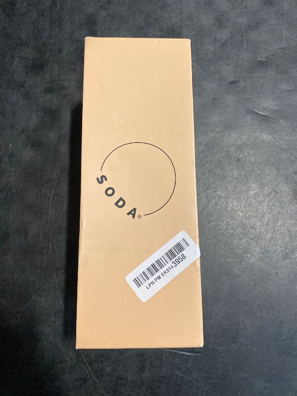 Photo 1 of Size 6.5 - Soda Shoes Efron-S Women Flip Flops Basic Plain Slippers Slip On Sandals Slides Casual Peep Toe Beach (Tan, us_footwear_size_system, adult, women, numeric, medium, 6.5)