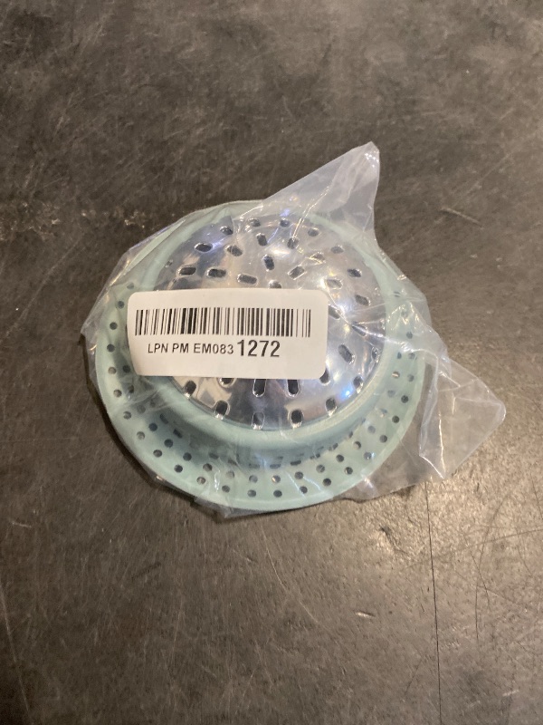 Photo 1 of Aluvor Drain Hair Catcher, Upgraded Drain Catcher with Silicone Designed for Regular Drains, Catch Hair Easily Without Slowing Drainage, Prevent Clogging Plug Hole Hair Catcher (Greyish Blue)