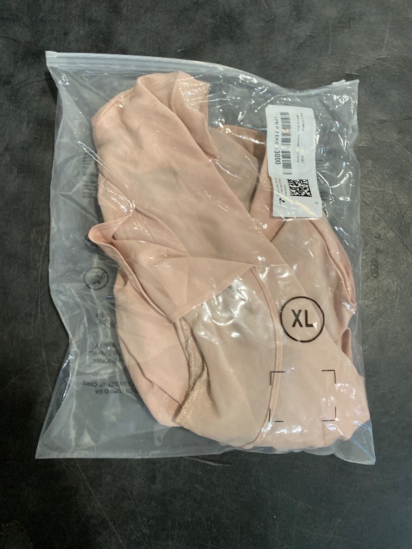 Photo 1 of (XL) EVALESS Womens Trendy Summer Casual Dressy Tops 2025 V Neck Petal Short Sleeve Going Out Business Work Cute Loose Chiffon Blouses Shirts Outfits,Light Pink X-Large