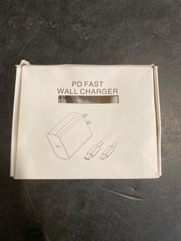 Photo 1 of 3Pack iPhone Charger [MFi Certified], iGENJUN 20W PD USB C Wall Charger Block with 6FT Type C to Lightning Cable Fast Charging Adapter Compatible with iPhone 14/14 Pro Max/13/XS/XR/X-White