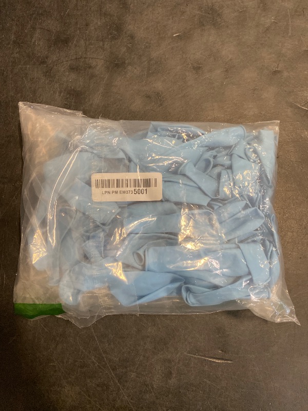 Photo 1 of RUBFAC 129pcs Pastel Blue Balloons Different Sizes 18 12 10 5 Inch for Garland Arch, Light Blue Balloon for Birthday Baby Shower Gender Reveal Easter Wedding Party Decoration