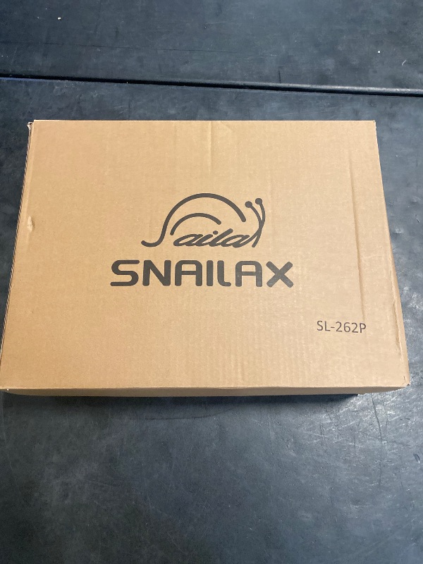 Photo 1 of Snailax Vibration Back Massager with Heat, Massage Seat Cushion with 6 Vibrating Motors and 2 Heat Levels, Massage Chair Pad for Home Office use, Gifts for Him Her