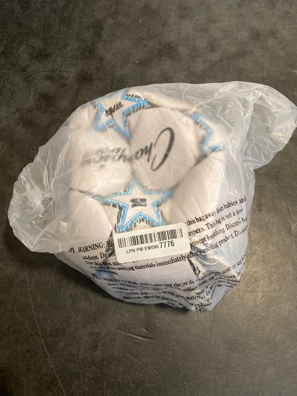 Photo 1 of Champion Sports Viper Soccer Ball, Size 5 – Soft Touch TPU Cover, Airlock Bladder – Ages 12 & Up – Blue/Black/White