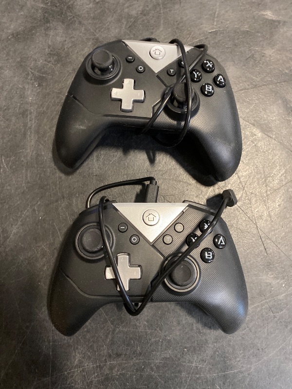 Photo 1 of Dinosoo RGB Wireless Controller for Nintendo Switch 2/1 Lite/OLED and PC, with Bluetooth, Turbo, Macro Back Button, Gyro Axis, 4 Vibration Motors, and Screenshot, Compatible with Steam and Switch 2/1