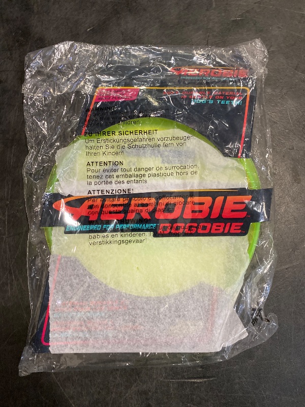 Photo 1 of Aerobie Dogobie Disc Outdoor Flying Disc for Dogs - Colors May Vary