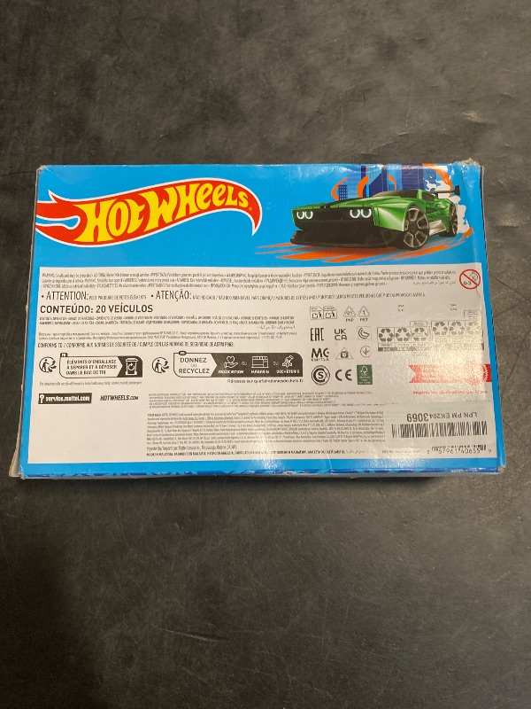 Photo 1 of Hot Wheels Toy Cars & Trucks 20 Pack, Set of 20 1:64 Scale Vehicles for Play or Display, Instant Collection (Styles May Vary) (Amazon Exclusive)