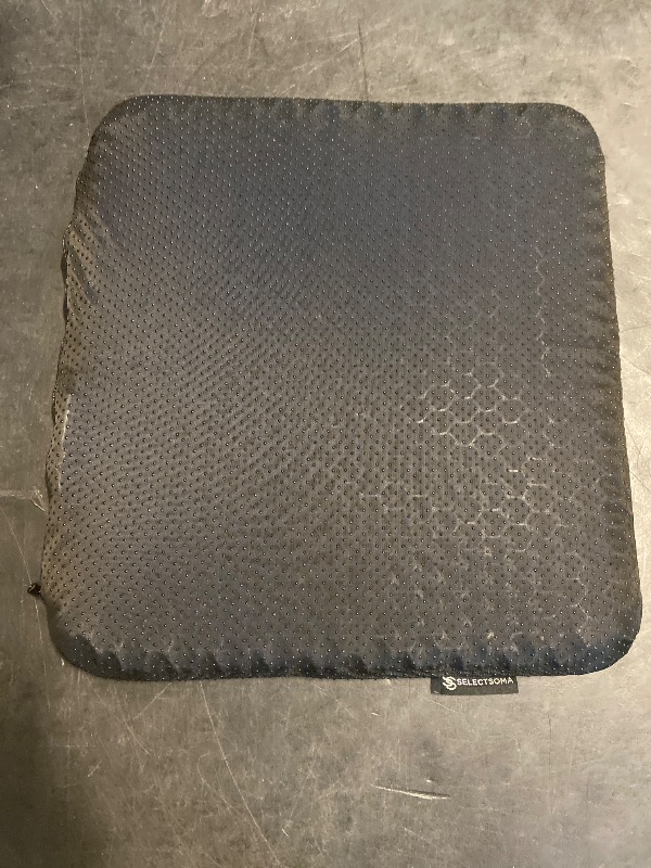 Photo 1 of SelectSoma Gel Seat Cushion for Long Sitting Pressure Relief for Back, Sciatica, Coccyx, Tailbone Pain - Cushion for Office Chair, Wheelchair, Car & Truck, Patio Chairs - Egg Seat Pad