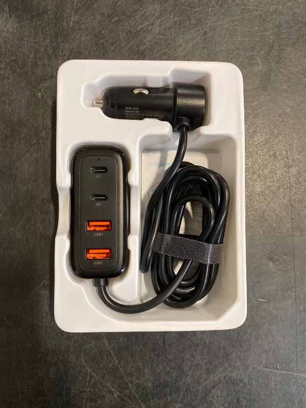Photo 1 of AINOPE 108W USB C Car Charger with 6 Fast Charging Ports, Road Trip Essentials Cigarette Lighter Car Travel Essentials for Long Trips Kids for iPhone 16 15 Pro Max 14 iPad S24 S25 Hire Tablet