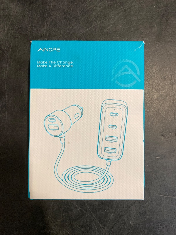 Photo 1 of AINOPE 108W USB C Car Charger with 6 Fast Charging Ports, Road Trip Essentials Cigarette Lighter Car Travel Essentials for Long Trips Kids for iPhone 16 15 Pro Max 14 iPad S24 S25 Hire Tablet