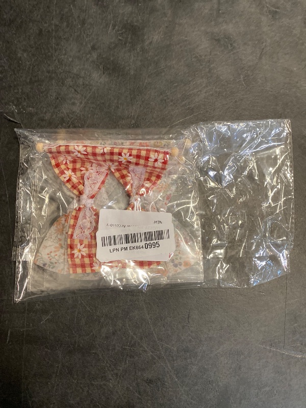 Photo 1 of LUOZZY 3Pcs Mini Dollhouse Curtains Mini Lace Curtain 1:12 Scale Dollhouse Window Accessory