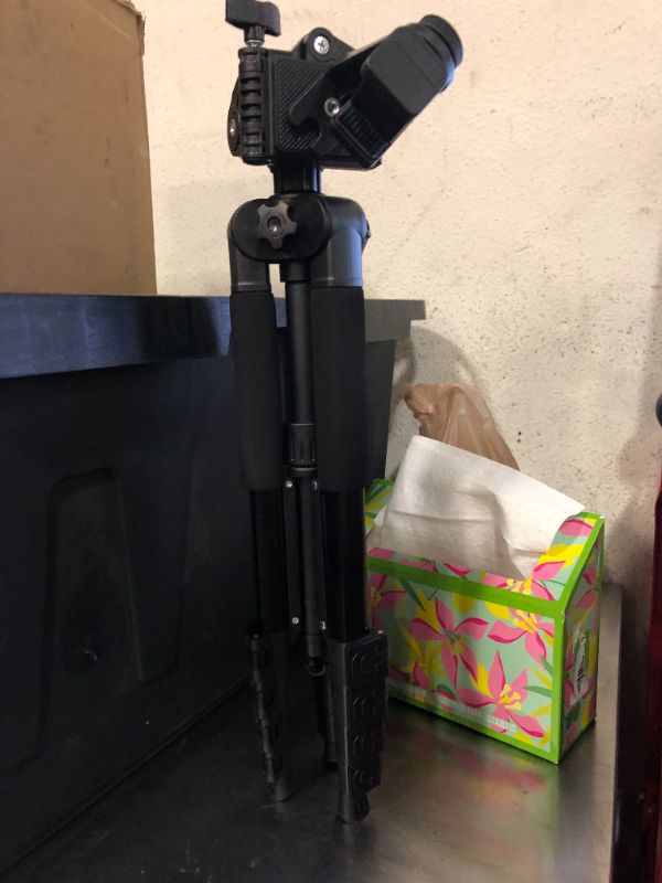 Photo 1 of Starlink Mini Tripod Stand, Adjustable Heavy-Duty Stand Mount with Tripod Mount 1/4"-20 Threaded Adapter, Compatible with Star Link Mini, Not for The Pipe Adapter Mount Released After April 2025