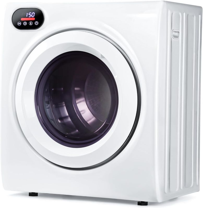 Photo 1 of Euhomy Portable Dryer with Exhaust Hose, Four Drying Functions, Dries Up to 9 lbs of Clothes, 1400w Mini Dryer with Stainless Steel Liner, Suitable for Apartments, RVs, Gym
