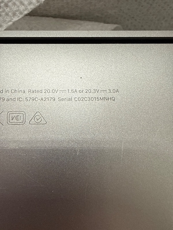 Photo 1 of *LOCK***Apple MacBook Air 13.3 inch Laptop - Space Gray, M1 Chip, Built for Apple Intelligence, 8GB RAM, 256GB storage