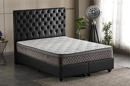 Photo 1 of *NO BOX*_____________Ottomanson Twin 12” Eurotop Hybrid Mattress - Premium Quilted Cover - Made in USA - Medium-Firm Support - Individually Pocketed Coils & CertiPUR-US Foam - Fiberglass-Free