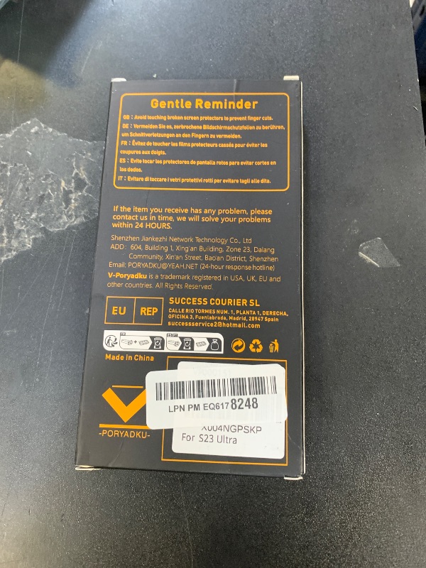 Photo 1 of gians 3 Pack Tempered Glass For Samsung Galaxy S23 Ultra Screen Protector, 9H Tempered Glass Scratch Resistant, Fingerprint Compatible Screen Protector for S23 Ultra 5G