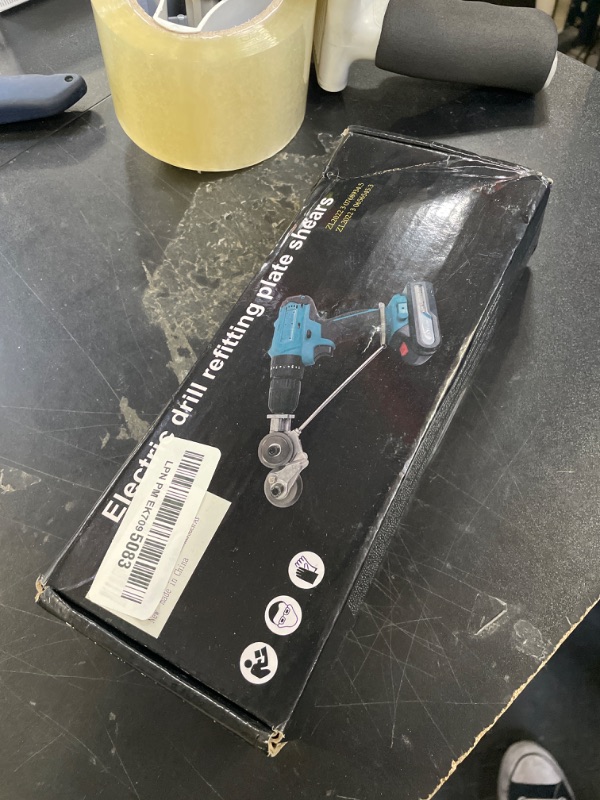 Photo 1 of LSLANSOON Rivet Gun Adapter Kit with Handle Grip Riveter Drill Attachment Riveting Hand Tool Insert Nut for Cordless Electric Power Drill
