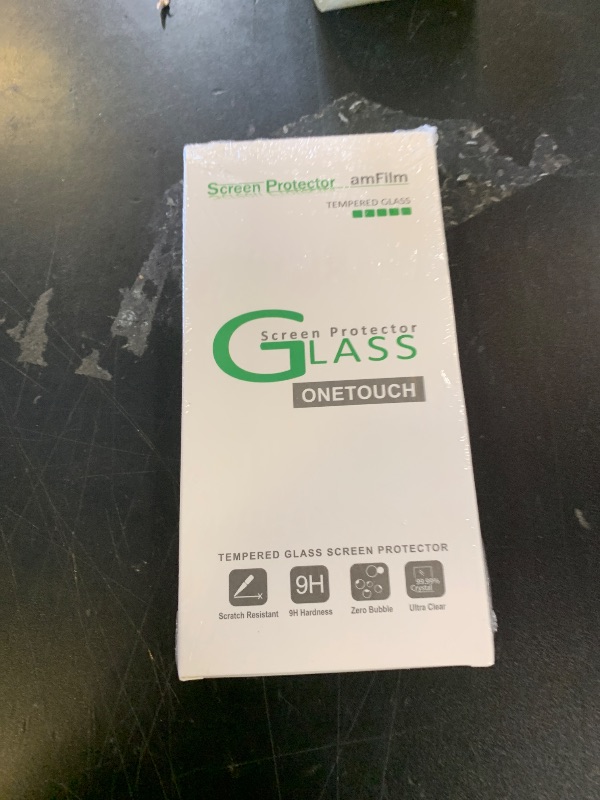 Photo 1 of amFilm Auto-Alignment OneTouch for iPhone 16 Pro [6.3''] Screen Protector + Camera Lens Protector, Tempered Glass, 30 seconds Installation, Bubble Free, Case Friendly, Anti-Scratch [2+2 Pack]