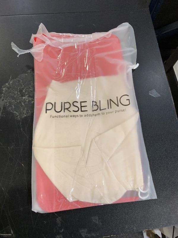 Photo 1 of Purse Bling Neverfull MM Base Shaper, Bag Shaper for LV Never full Bags and other LV Totes, Vegan Leather (Red, MM)
