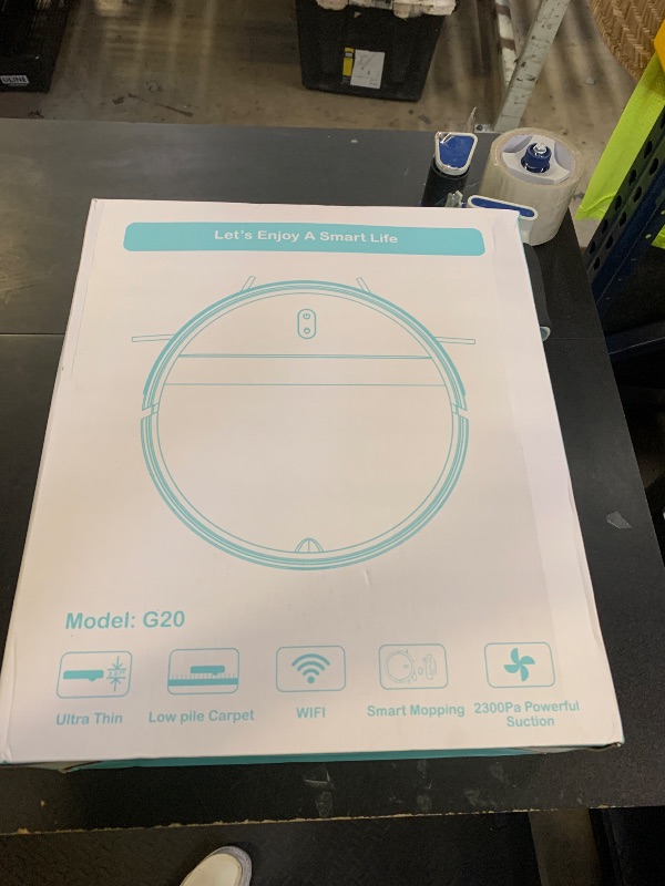 Photo 1 of Kilgone Robot Vacuum and Mop Combo 2300Pa for Pet Hair | Robotic Vacuum Cleaner with WiFi/Alexa/App | Auto Recharge & Tangle-Free | Ultra-Slim Quiet 2.8" for Hard Floors, Low-Pile Rugs